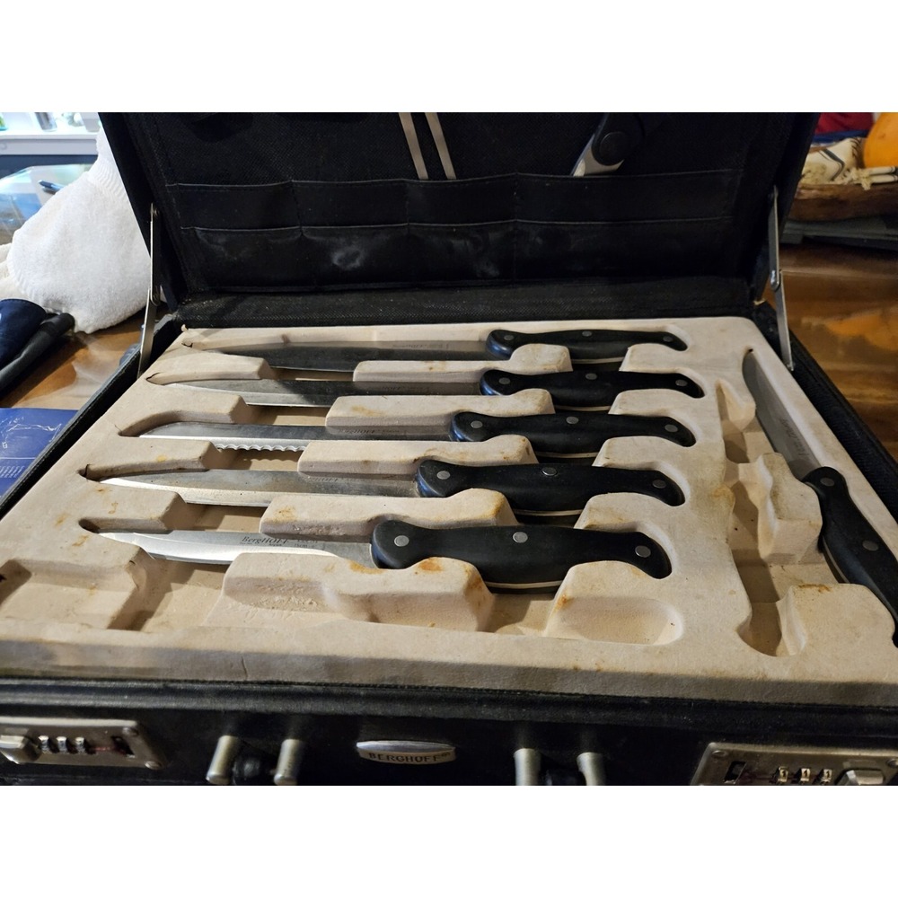 BergHOFF Worldwide 32 Piece Knife Set In Locking Carry Case Read Description 04 - Picture 9 of 11